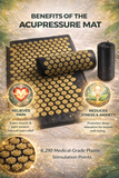 Acupressure mat: Muscle relaxation and stress relief at home